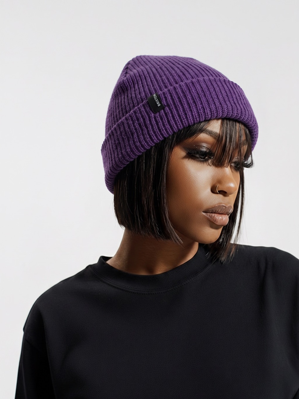 Brixton | Deep Purple Knit Hat O/S